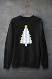 Leeds United Christmas Jumper - White & Yellow & Blue