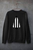 Christmas Tree Jumper - Black & White