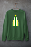 Celtic Christmas Jumper - Green, White & Yellow