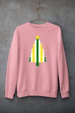 Celtic Christmas Jumper - Green, White & Yellow