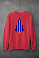 Christmas Jumper - Blue & Red & White