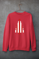 Christmas Tree Jumper -  Red & White