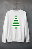 Christmas Tree Jumper -  Green & White