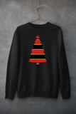 Watford Christmas Jumper - Red & Black & Gold (Pinstripes)