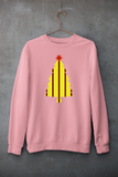 Watford Christmas Jumper - Yellow & Black & Red (Pinstripes)