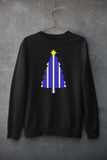 Leeds United Christmas Jumper - Blue & White & Yellow