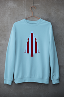 Christmas Tree Jumper -  Claret & Blue