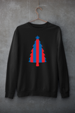 Christmas Tree Jumper -  Blue & Red