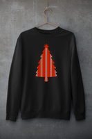 Christmas Tree Jumper -  Red & Black