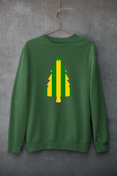 Christmas Tree Jumper -  Yellow & Green