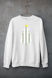 Leeds United Christmas Jumper - White & Yellow & Blue