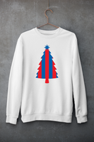 Christmas Tree Jumper -  Blue & Red