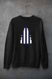 Christmas Tree Jumper -  Navy & White