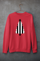 Christmas Tree Jumper - Black & White