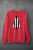 Christmas Tree Jumper - Black & White