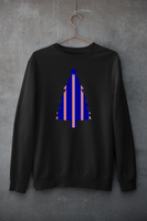 Christmas Jumper - Blue & Red & White