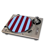 Claret & Blue Turntable Mat