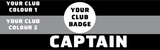 Custom Captain's Armband - Design 6