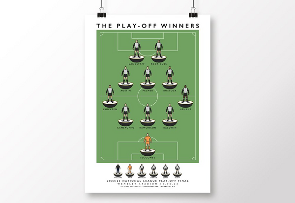 Notts County - Play-Off Winners 2023 Poster