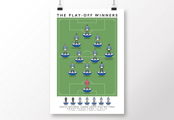 Oxford City - The Play-Off Winners 2023 Poster