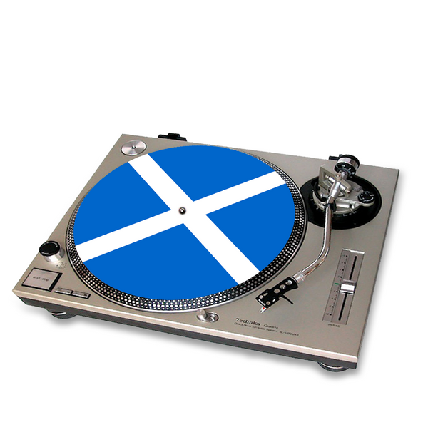 Scotland Turntable Mat - Saltire