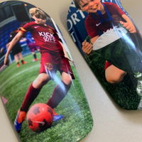 * Custom Shin Pads - Full Photo