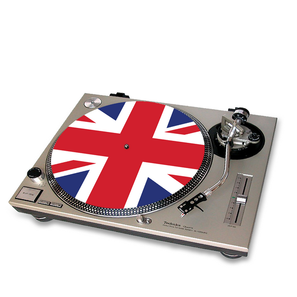 Union Jack Turntable Mat
