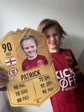 Personalised FUT Card - Gold Rare