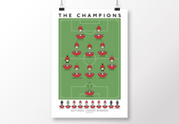 Wrexham - The Champions 2022/23 Poster