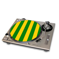 Yellow & Green Turntable Mat