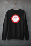 Arsenal Beer Mat Sweatshirt - Highbury Heroes (12 designs available) - Black