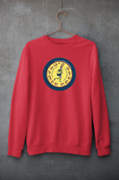 Arsenal Beer Mat Sweatshirt - Highbury Heroes (12 designs available) - Red