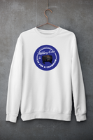 Blues Beer Mat Sweatshirt (12 designs available) - White