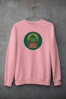 Blues Beer Mat Sweatshirt (12 designs available) - Pink