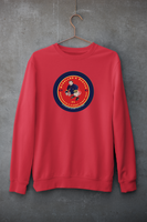 Arsenal Beer Mat Sweatshirt - Highbury Heroes (12 designs available) - Red