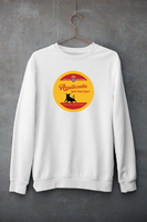 Blues Beer Mat Sweatshirt (12 designs available) - White