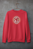 Arsenal Beer Mat Sweatshirt - Highbury Heroes (12 designs available) - Red