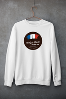 Blues Beer Mat Sweatshirt (12 designs available) - White