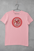 Arsenal Beer Mat T-Shirt - Highbury Heroes (12 designs available) - Pink