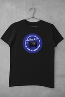 Blues Beer Mat T-Shirt (12 designs available) - Black