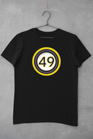 Arsenal Beer Mat T-Shirt - Legends (12 designs available) - Black