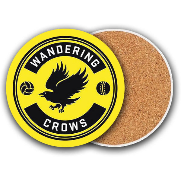 Wandering crows Ceramic Beer Mat