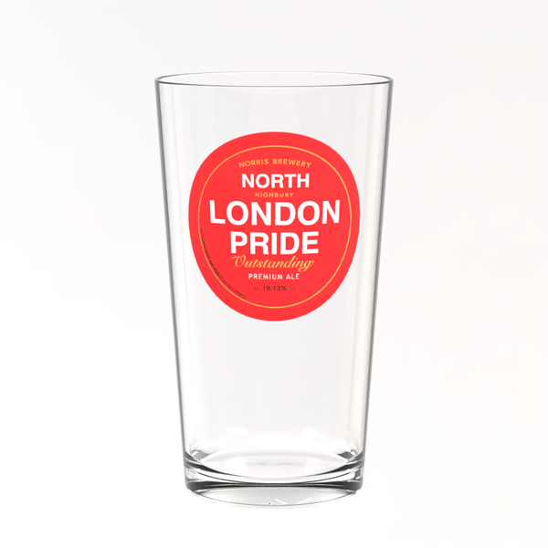 Arsenal Pint Glass - North London Pride