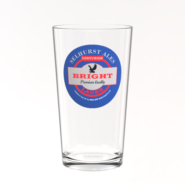 Crystal Palace Pint Glass - Mark Bright