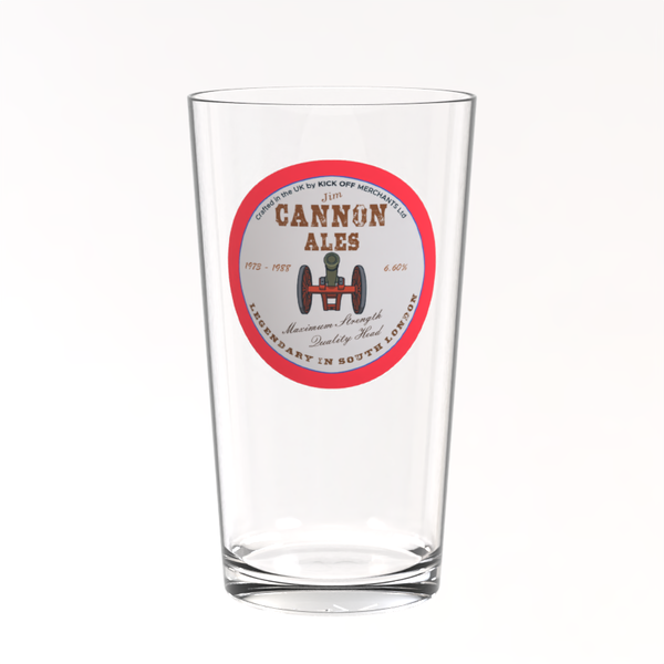 Crystal Palace Pint Glass - Jim Cannon