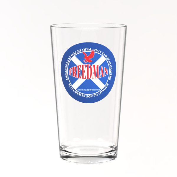 Crystal Palace Pint Glass - Dougie Freedman