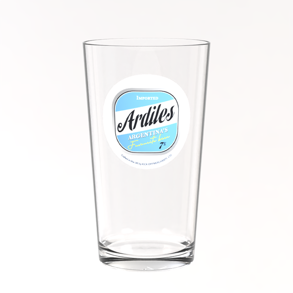 Tottenham Pint Glass - Ossie Ardiles