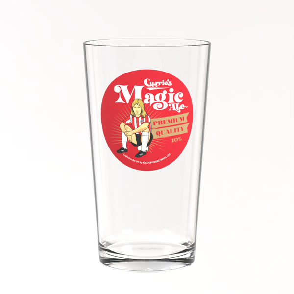 Sheffield United Pint Glass - Tony Currie