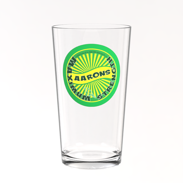 Norwich City Pint Glass - Max Aarons