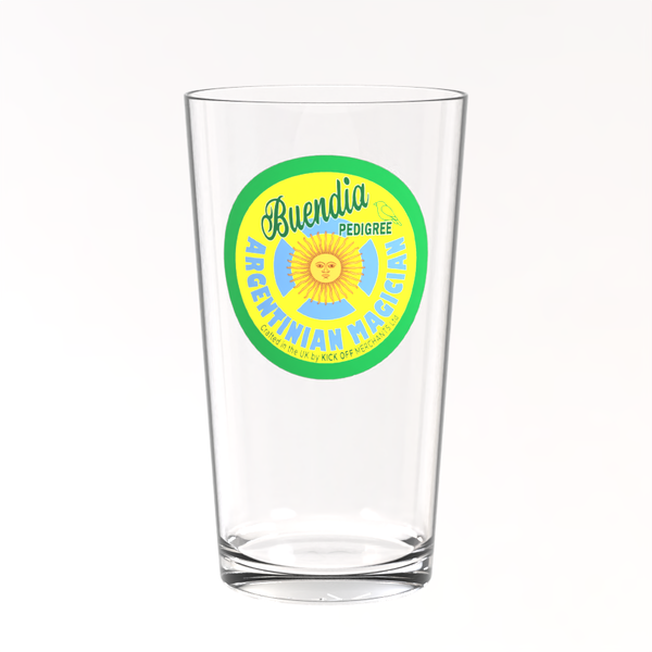 Norwich City Pint Glass - Emi Buendia